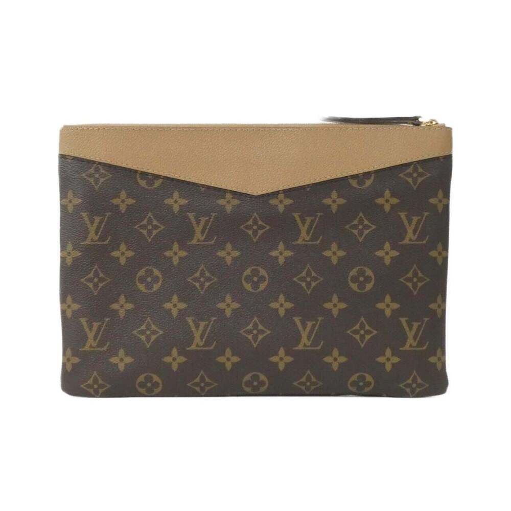 LOUIS VUITTON Brown Monogram Pouch - Picture 2 of 5
